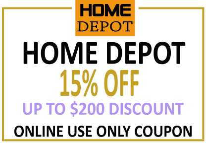 home depot 15 off online coupon