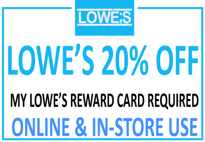 lowes 20% off coupon